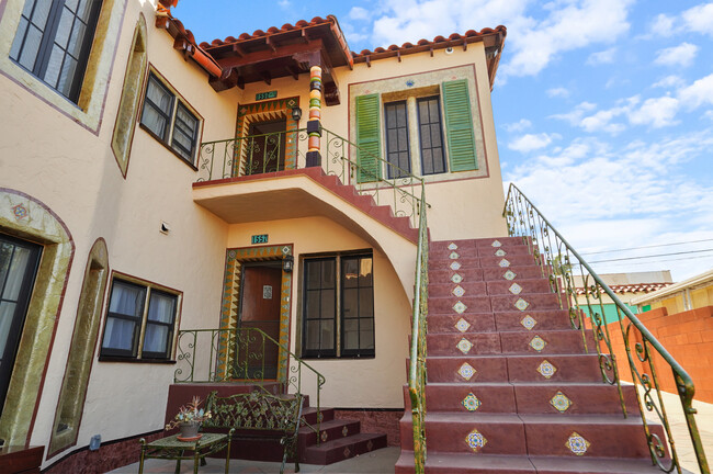 Restored entrances - 1557 S Genesee Ave