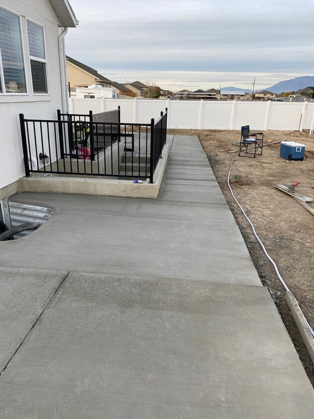 Basement entrance. - 6016 S 4375 W