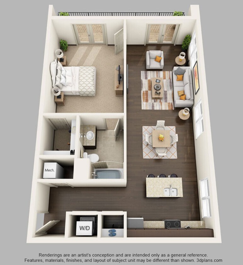 79 Commerce St Unit 318G, Montgomery, AL 36104 Apartment for Rent in