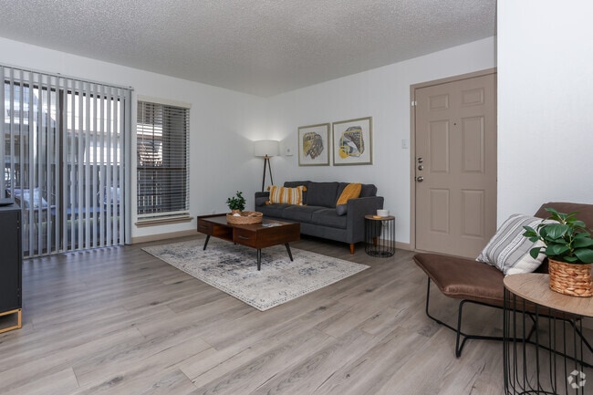 2BR, 2BA - B1 - Living Room - The Place at Briarcrest