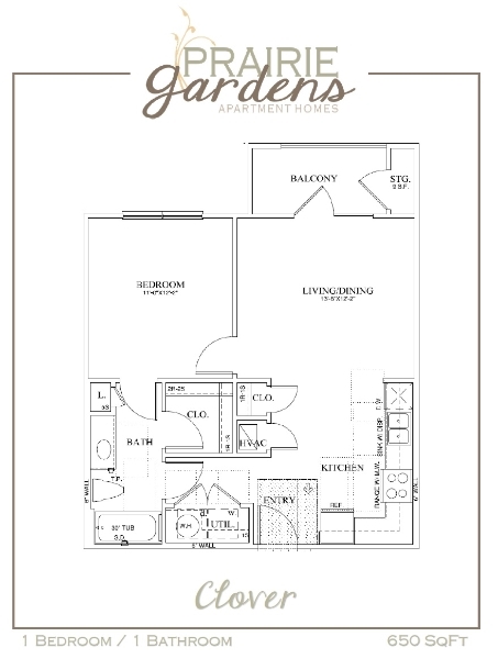 Plano de planta - Prairie Gardens