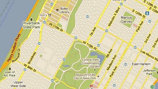 Map - 2126-2128 Frederick Douglass Blvd