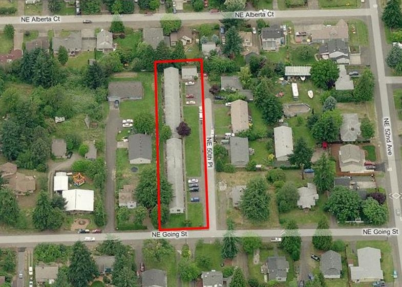 Aerial Photo - 50th Place Apartments