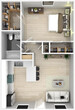 One Bedroom / One Bath