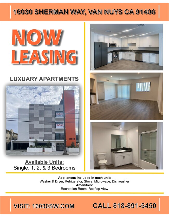 Building Photo - 16030 Sherman Way, Unit A-1BD
