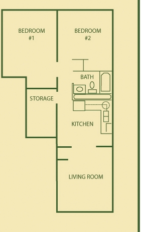 2BR/1BA - Marion Park Apartments