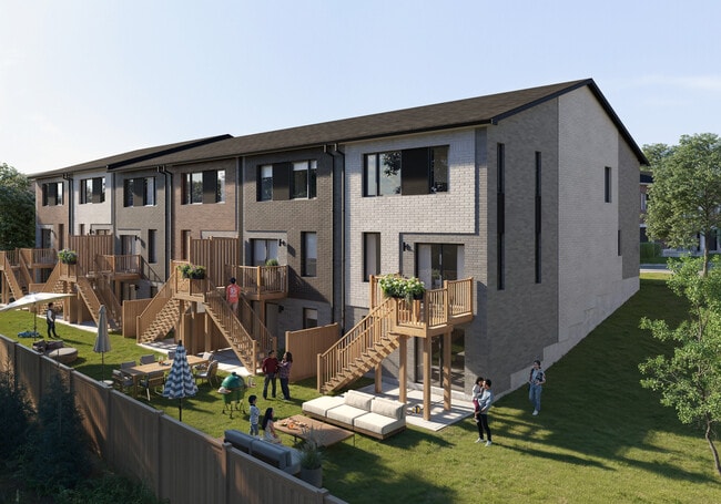 Rear Backyards - MPV Parkfield Towns