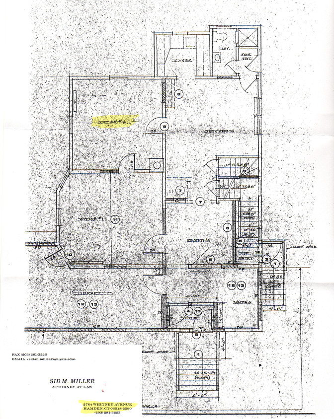 Floor Plan - 2764 Whitney Ave