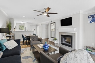 Broadway 2BR, 2BA - 1,116SF - Living Room - 45Eighty Dunwoody