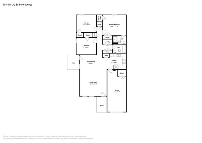 Foto del edificio - 3 BR/2BA Newly Renovated Single Family Home | 2-Car Covered Parking |In Blue Springs!