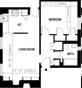 1HAB/1BA - Botanic Gardens