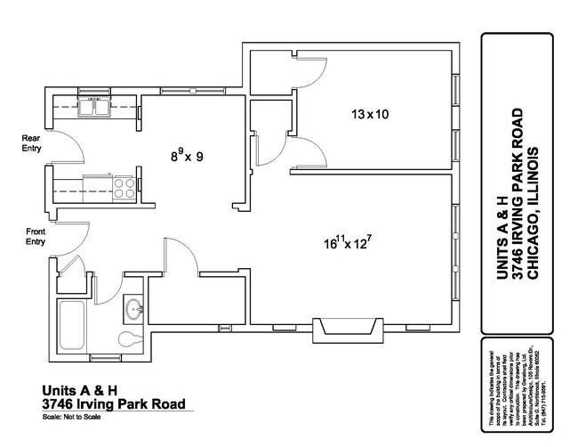Foto del edificio - Irving Park 1 bed, across from park,Free h...