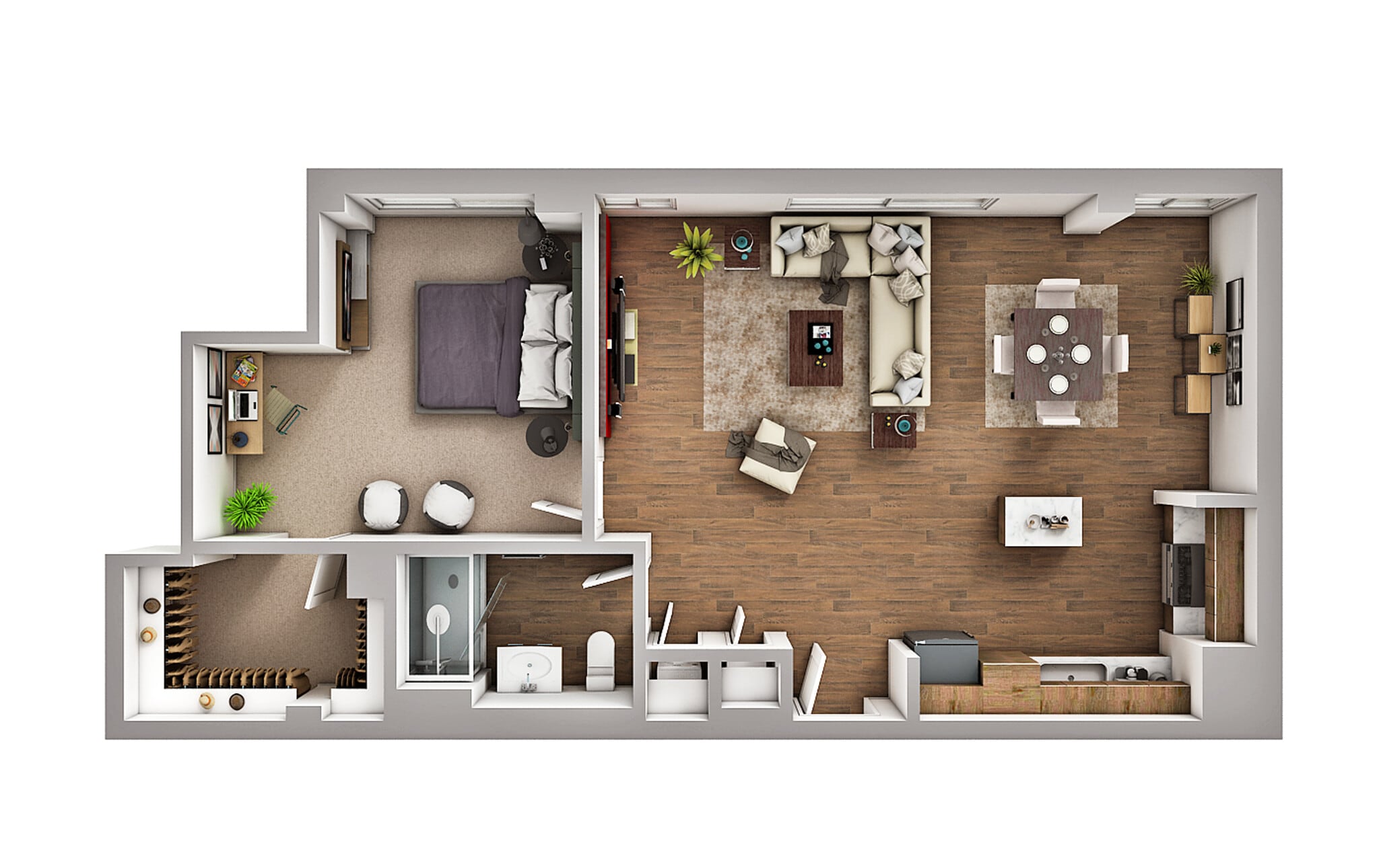 Commodore Place Apartments – One Bedroom