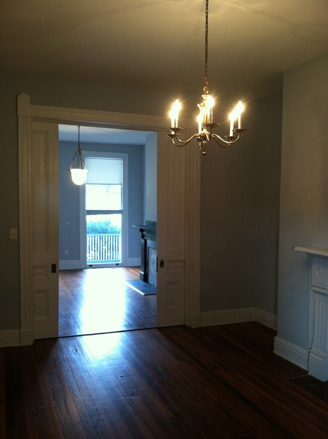 Double front parlors/pocket doors - 2105 E Marshall St