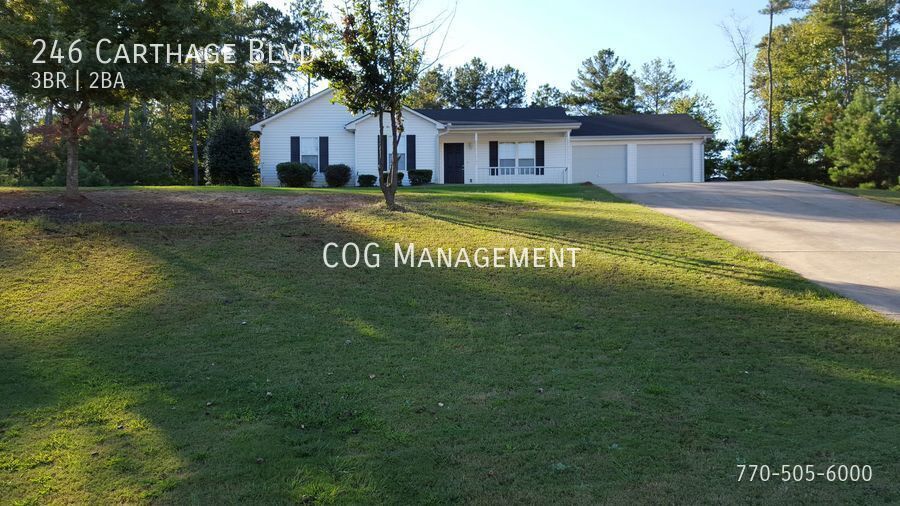 Foto principal - 3 bedroom/2 bath ranch in Rockmart