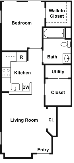 1BR/1BA - Gateway Village at Somerdale