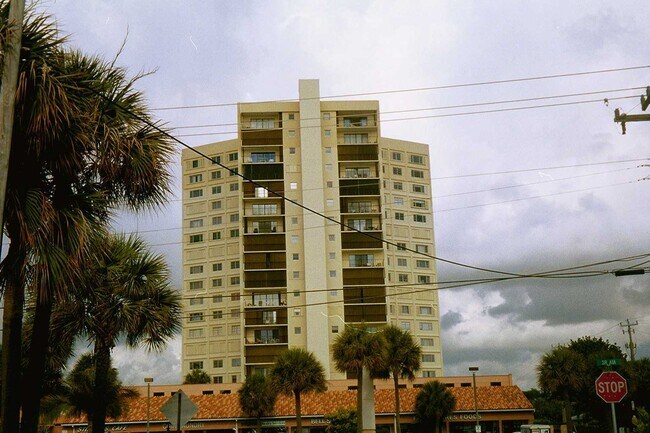 From street level - The Aristocrat Condominiums