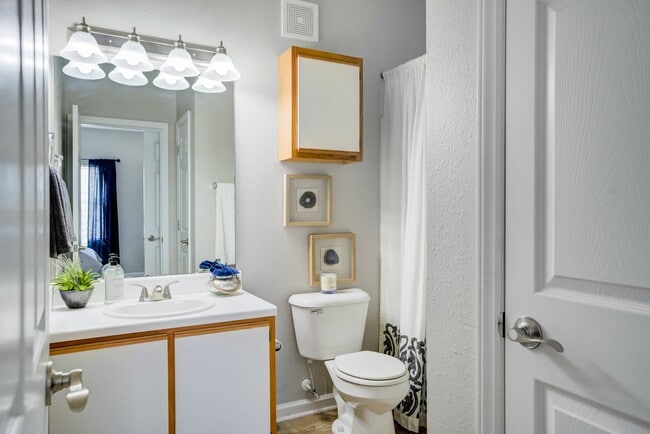 Full Bathroom View - Lenoxplace at Garner Station Apartments