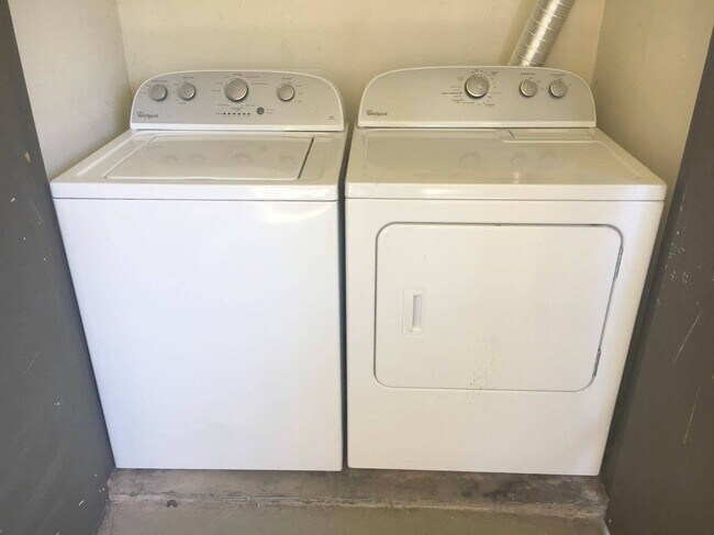Full Size Washer/Dryer at Patio Closet - 5057 Los Morros Wy