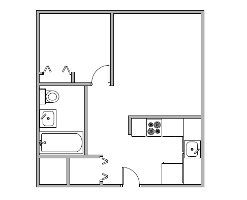 1HAB/1BA - Northfield Green Apartments