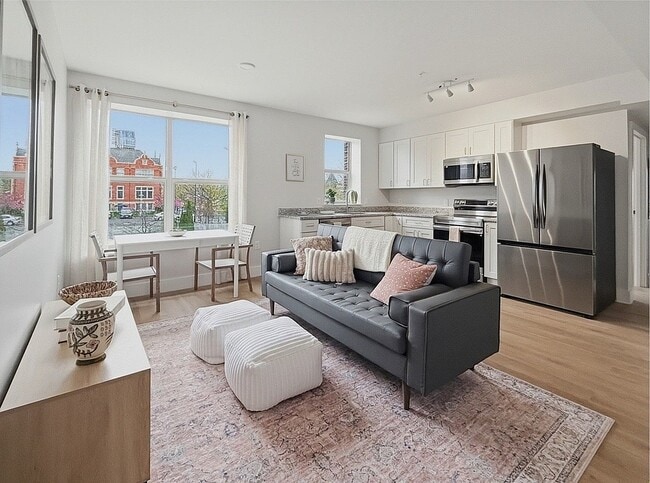 Model Unit Living Room - The Arden Apartments