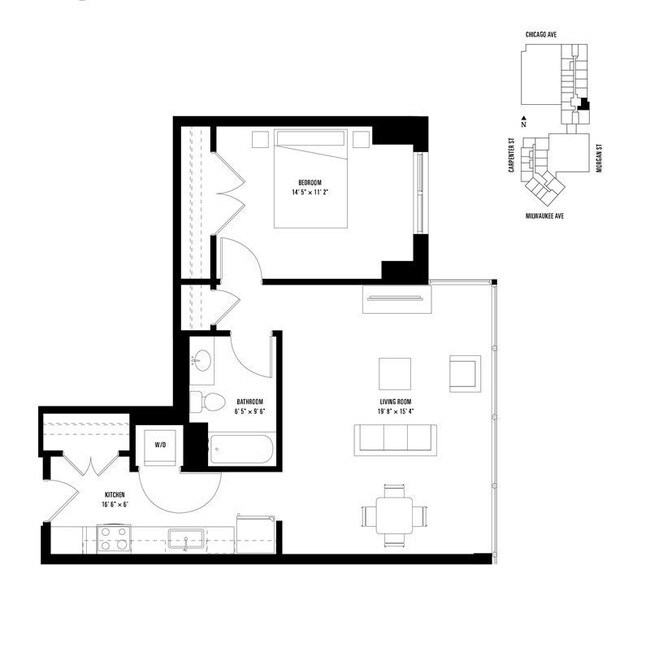 Building Photo - 728 N Morgan St #N-0808 - River West