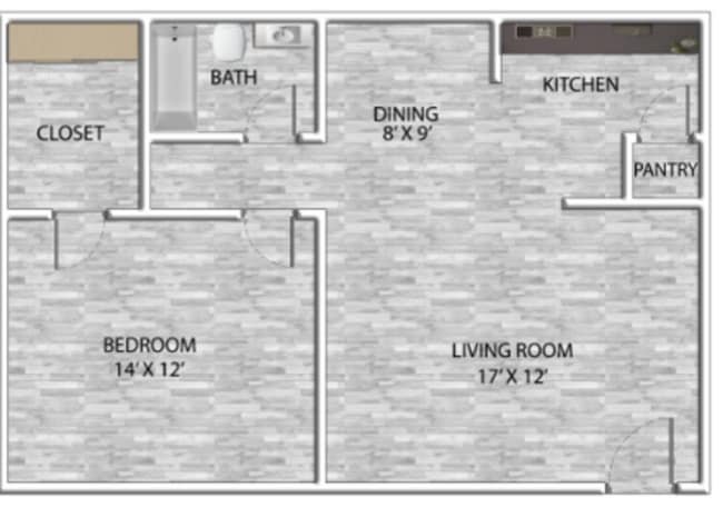 Interior Photo - Albion Apartments