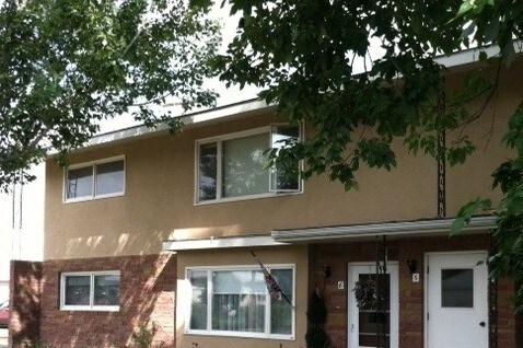 Exterior photo, upstairs corner unit. - 6 N Stacy Ave