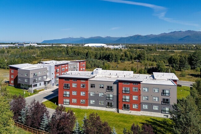 Vista aérea de las residencias en Northwood - The Residences at Northwood LLC