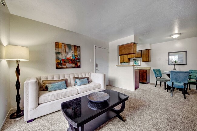 Northridge Court Apartments Living Room and Dining Room - Northridge Court