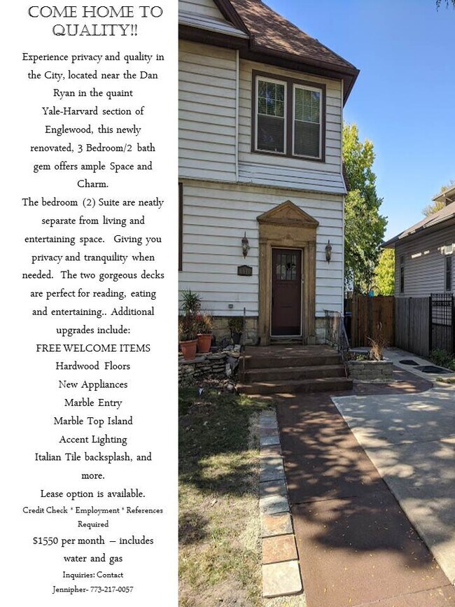 6600 S Harvard Ave Unit 1, Chicago, IL 60621 6600 S Harvard Ave