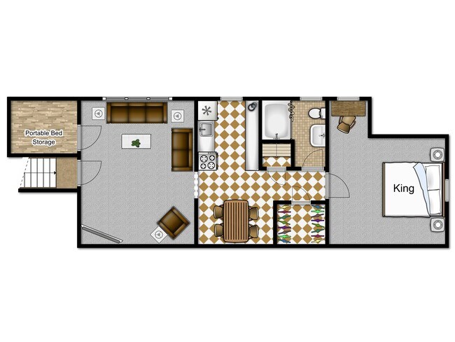 Layout - 1032 E Wayne St