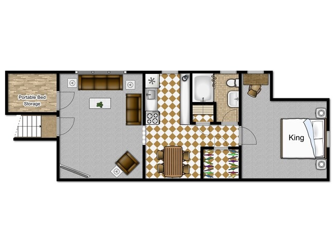 Layout - 1032 E Wayne St