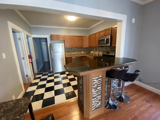 kitchen and back side of apartment - 109 Lexington Ave
