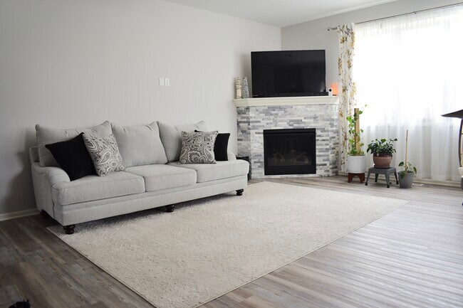 Open concept living room - 12901 Penn Ave S