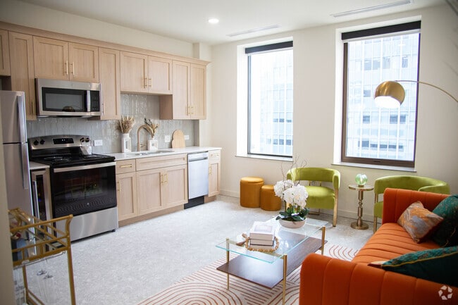 Living Room & Kitchen - The Harlow