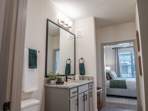 The Sabine: 2BR, 2BA- Secondary Bathroom - The Flats at Ransley