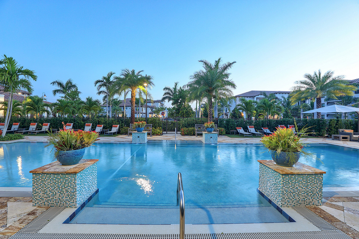 Relájate en la piscina bajo nuestras palmeras maduras. - Windsor at Delray Beach