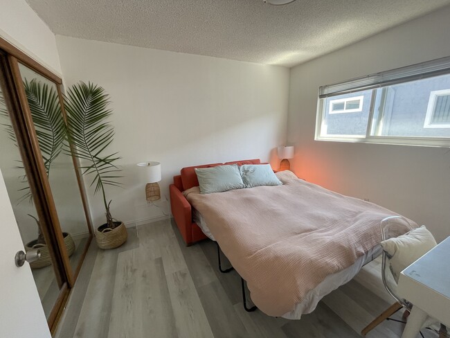 Bedroom can include a queen bed (not the fold-out pictured), or thenant can bring their own. - 2206 Nelson Ave