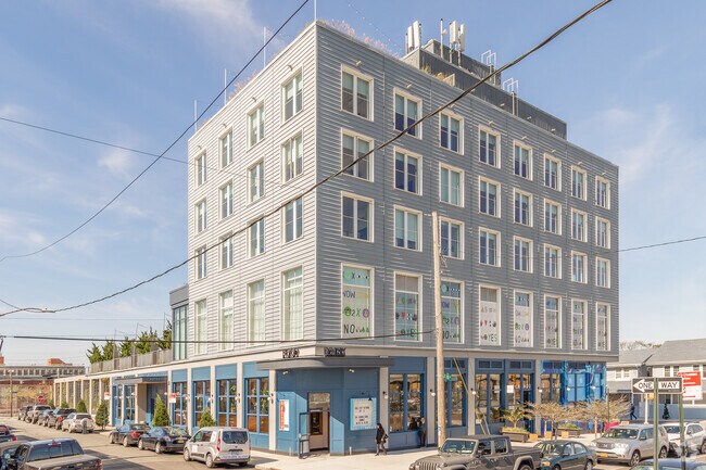 The Rockaway Hotel is an urban beach getaway with a view of Manhattan.