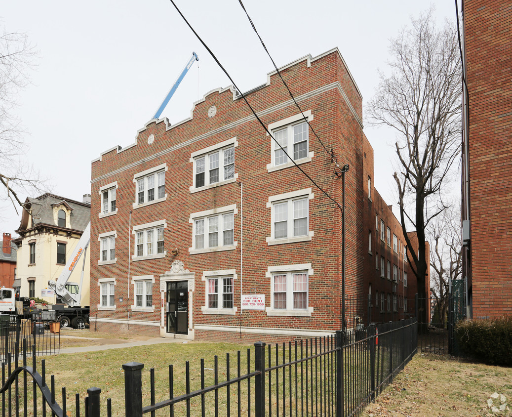 Front of Building - Collins Street Apartments