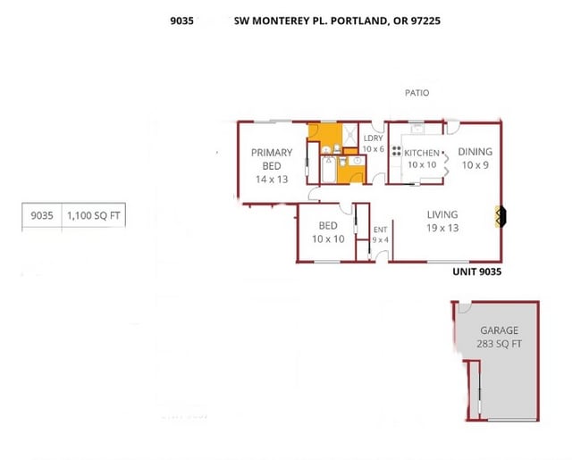 Foto del edificio - 9035 SW Monterey Pl