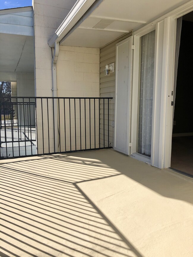 Balcony off of bedroom 2 - 2501 Gulf Ave