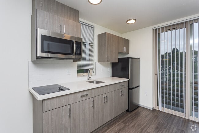 Studio - 208SF - Kitchen - Montisi Apartments