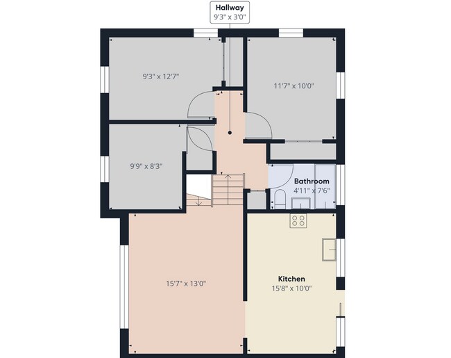Foto del edificio - Charming 3-bed, 1-bath home with gleaming ...