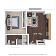 122 One Bed Glass Wall /Juliet