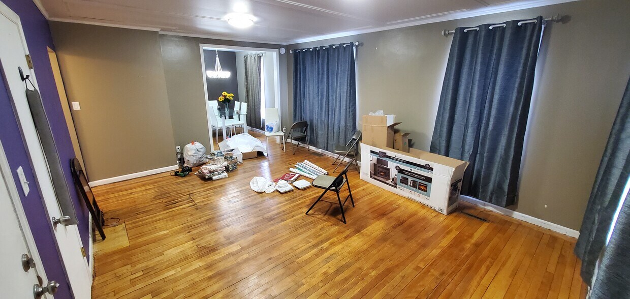 Spacious Living Room (from front door) - 304 State St