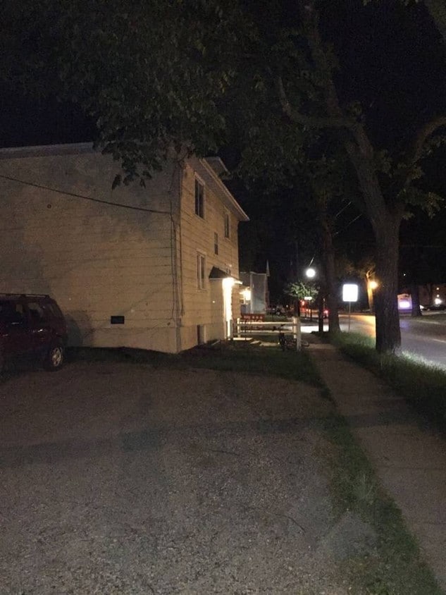 Look of the 4-plex. Street is University Dr. - 120 S University Dr