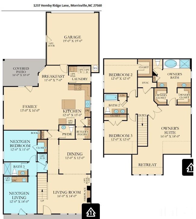 1237 Hemby Ridge Ln, Morrisville, NC 27560 House Rental in
