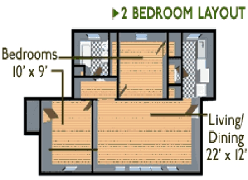 Riverview Manor 2 Bedroom - Riverview Manor Apartments